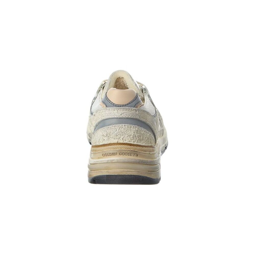 Golden Goose Dad-Star Mesh & Suede Sneaker, White - Picture 3 of 5
